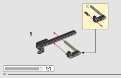 LEGO 42220 instructions page 78 – build guide