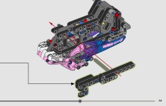 LEGO 42220 instructions page 79 – build guide