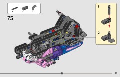 LEGO 42220 instructions page 81 – build guide