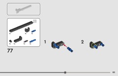 LEGO 42220 instructions page 83 – build guide