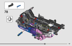 LEGO 42220 instructions page 87 – build guide