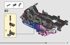 LEGO 42220 instructions page 89 – build guide