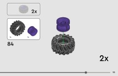 LEGO 42220 instructions page 93 – build guide