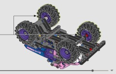LEGO 42220 instructions page 97 – build guide