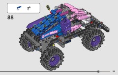 LEGO 42220 instructions page 99 – build guide