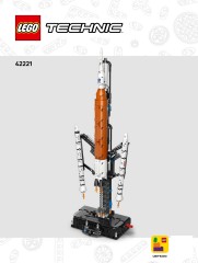 LEGO 42221 instructions page 1 – build guide
