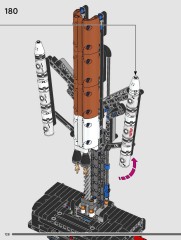 LEGO 42221 instructions page 128 – build guide