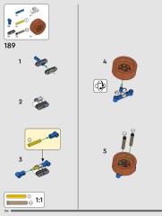 LEGO 42221 instructions page 134 – build guide