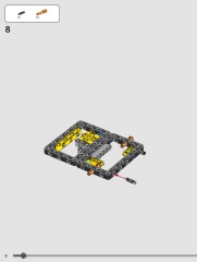 LEGO 42221 instructions page 8 – build guide