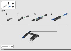 LEGO 42222 instructions page 118 – build guide