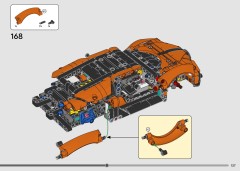 LEGO 42222 instructions page 127 – build guide