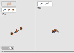 LEGO 42222 instructions page 156 – build guide