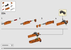 LEGO 42222 instructions page 166 – build guide