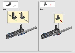 LEGO 42222 instructions page 17 – build guide