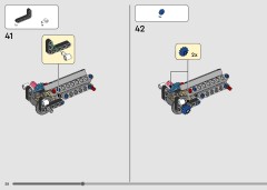 LEGO 42222 instructions page 28 – build guide