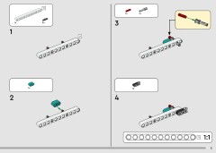LEGO 42222 instructions page 5 – build guide