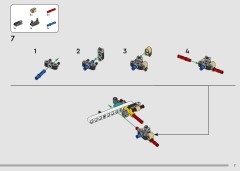 LEGO 42222 instructions page 7 – build guide