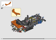 LEGO 42222 instructions page 72 – build guide