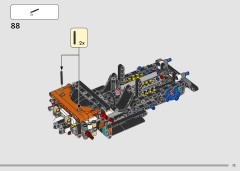 LEGO 42222 instructions page 73 – build guide