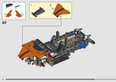 LEGO 42222 instructions page 74 – build guide