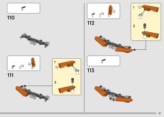 LEGO 42222 instructions page 87 – build guide