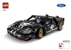 LEGO 42223 instructions page 1 – build guide