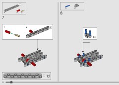LEGO 42223 instructions page 12 – build guide