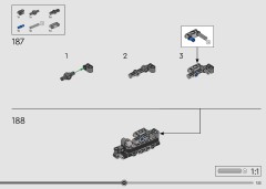 LEGO 42223 instructions page 133 – build guide