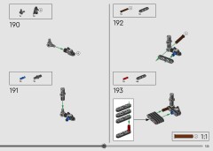 LEGO 42223 instructions page 135 – build guide