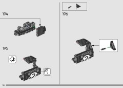 LEGO 42223 instructions page 136 – build guide