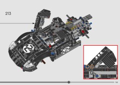 LEGO 42223 instructions page 143 – build guide