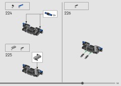 LEGO 42223 instructions page 153 – build guide