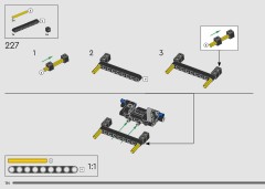 LEGO 42223 instructions page 154 – build guide