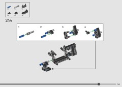 LEGO 42223 instructions page 165 – build guide