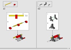 LEGO 42223 instructions page 35 – build guide
