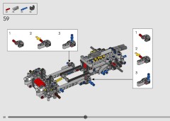 LEGO 42223 instructions page 50 – build guide