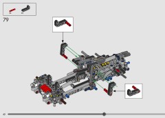 LEGO 42223 instructions page 62 – build guide