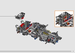 LEGO 42223 instructions page 71 – build guide