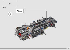 LEGO 42223 instructions page 75 – build guide