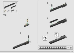 LEGO 42223 instructions page 85 – build guide