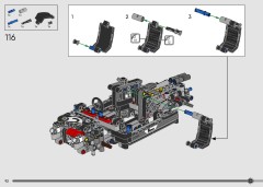 LEGO 42223 instructions page 92 – build guide