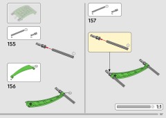 LEGO 42224 instructions page 107 – build guide