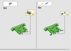 LEGO 42224 instructions page 121 – build guide