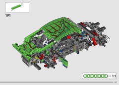LEGO 42224 instructions page 127 – build guide