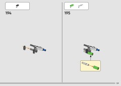 LEGO 42224 instructions page 129 – build guide