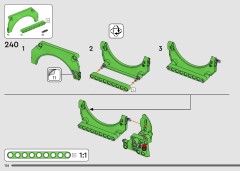LEGO 42224 instructions page 156 – build guide