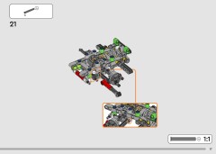 LEGO 42224 instructions page 17 – build guide
