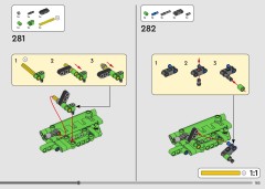 LEGO 42224 instructions page 185 – build guide