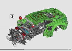 LEGO 42224 instructions page 189 – build guide