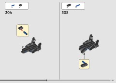 LEGO 42224 instructions page 201 – build guide